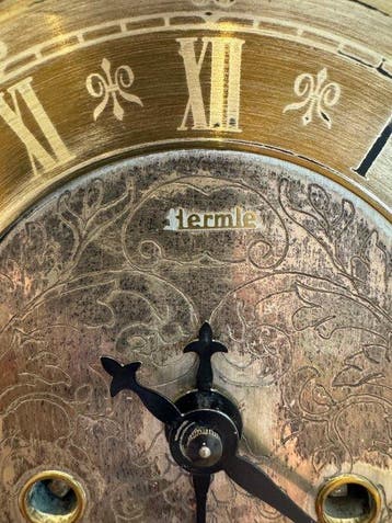 Horloge de table - Franz Hermle & Söhne - Laiton - 1970-1980