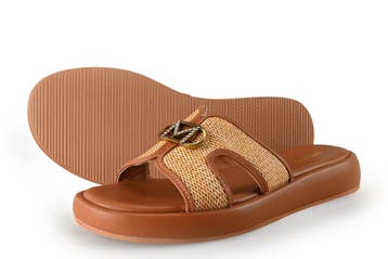 Mexx Slippers in maat 42 Bruin, Kleding | Dames, Slippers, Mexx, Bruin, Verzenden