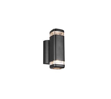 Trio BARCELOS wandlamp | GU10 Fitting | mat zwart | 7 x 13,5, Verzenden