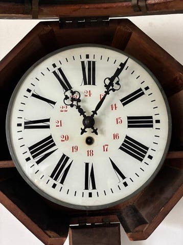 Regulateur wandklok - Schlenker & Kienzle - Antiek Hout -, Antiek en Kunst