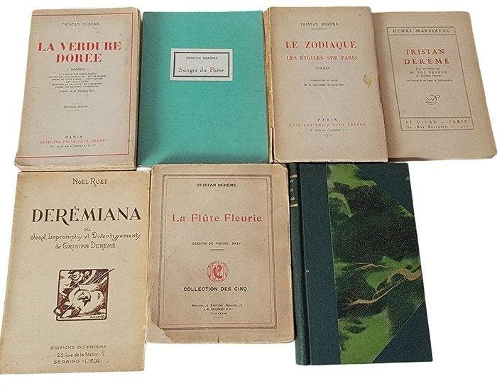 Tristan Derème / Pierre Bazy (illustrations) - Lot de, Antiquités & Art, Antiquités | Livres & Manuscrits