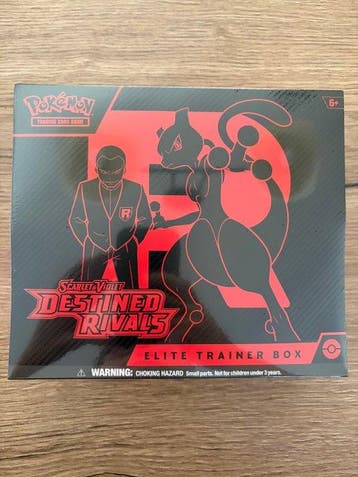 Pokémon - 3 Elite trainer box - Destined Rivals - Prismatic, Nieuw