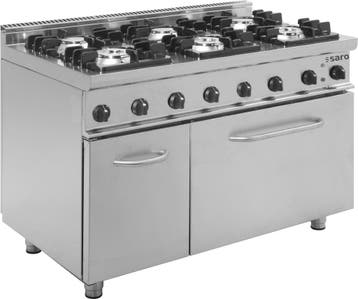 Gasfornuis | Elektrische Oven | E7/KUPG6LE | 6 Branders |, Verzenden, Nieuw in verpakking