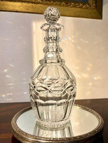 Montcenis (Baccarat & Sint Louis) - Karaf - Kristal, Antiek en Kunst, Antiek | Glaswerk en Kristal