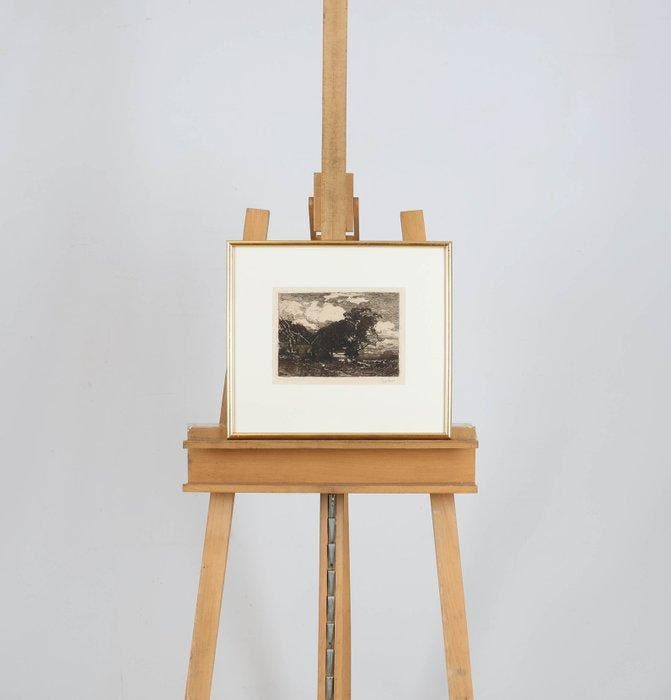 Willem de Zwart (1862-1931) - Boerderij, Antiek en Kunst, Antiek | Overige Antiek