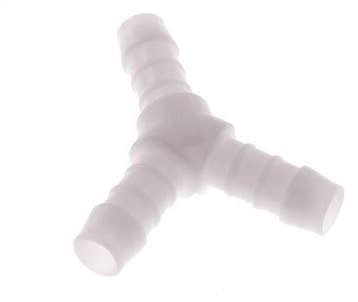 Connecteur de tuyau en Y en POM 12 mm [5 pièces]., Verzenden