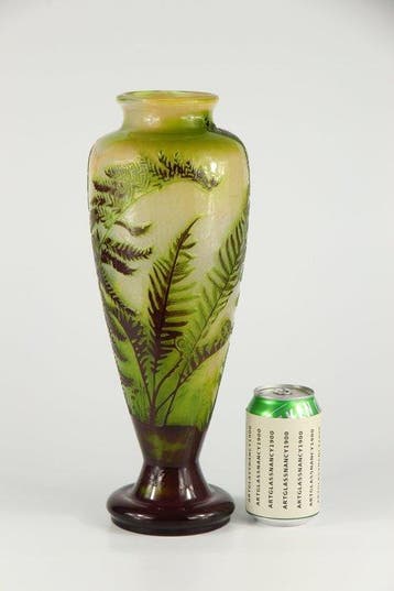 Emile Gallé - Vase - Verre