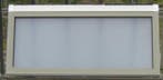 aluminium raam , chassis , venster 143 x 71 geelgrijs 7034, 75 tot 150 cm, Gebruikt, Raamkozijn, Aluminium