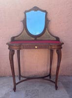 Kaptafel - Hout - vintage kapster