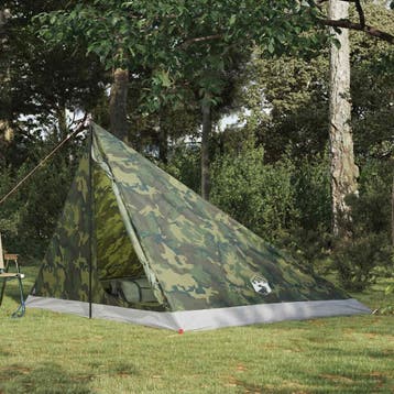 vidaXL Backpacking Tent 4-persoons Camouflage, Verzenden