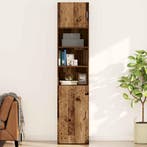 vidaXL Wandkast Wandgemonteerd Oud hout 50 x 42.5 x 40 cm, Verzenden, Nieuw