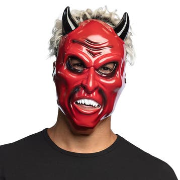 Gezichtsmasker Duivel, Verzenden, Nieuw