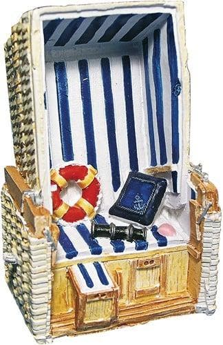 Strandstoel Polyresin Maritiem 11 cm 1 stuk, Hobby en Vrije tijd, Knutselen, Nieuw