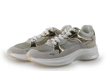 Mexx Sneakers in maat 41 Zilver, Kleding | Dames, Mexx, Overige kleuren, Verzenden, Zo goed als nieuw