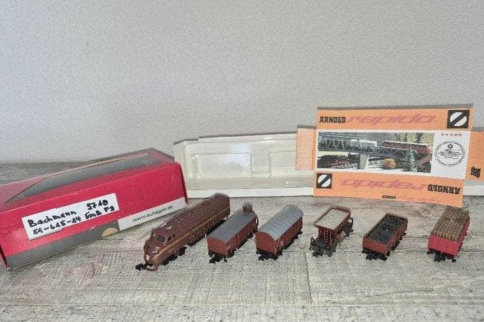 Bachmann, Arnold N - 3740 - Treinset (7) - DB, Pennsylvania, Hobby en Vrije tijd, Modeltreinen | N-Spoor