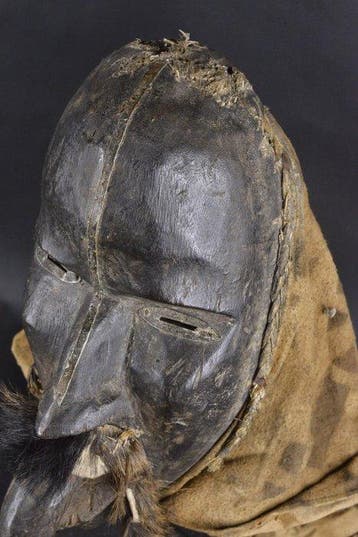 Masker van een krijger en een rechtvaardige - Dan Guéré -