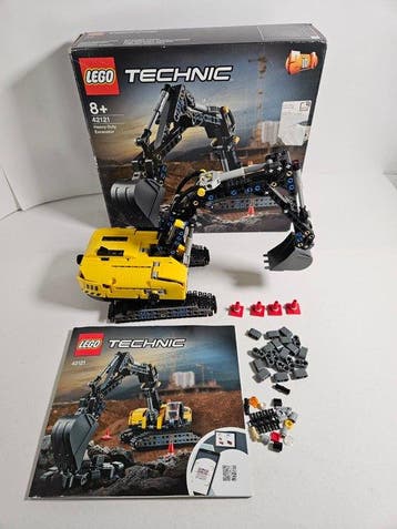 Lego Set - Technic - 42121 Heavy-Duty Excavator +3