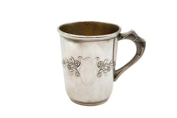 Beker - Zilver - 19e eeuw, Antiek en Kunst