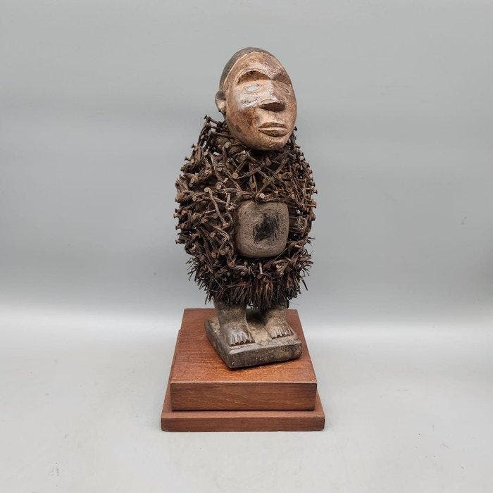 Fetisj figuur - kissi - Democratische Republiek Congo -, Antiek en Kunst, Kunst | Niet-Westerse kunst
