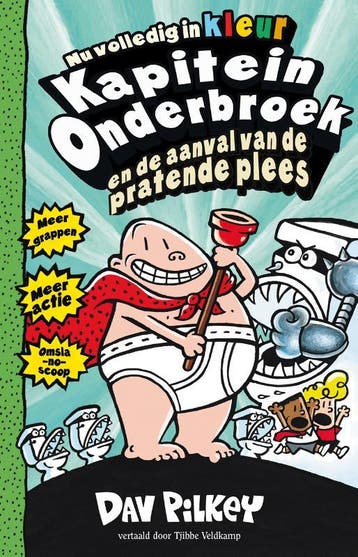 Kapitein Onderbroek en de aanval van de pratende plees /, Verzenden, Dav Pilkey