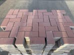 Veiling - 50 m² betonklinker rood 21x10,5x8 cm, Tuin en Terras, Tegels en Klinkers, Nieuw