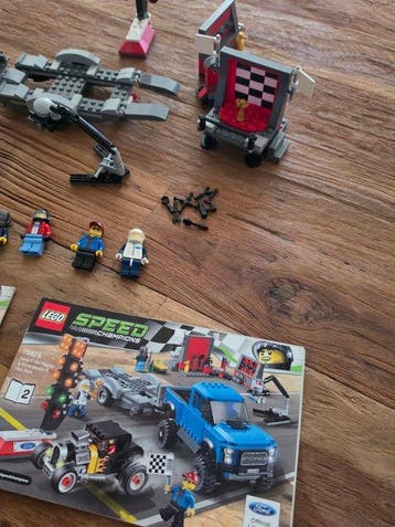 Lego Set - 75875 - Speed Champions - Ford F-150 Raptor &, Nieuw