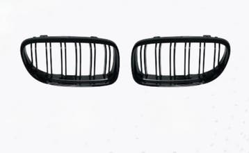 BMW 3-Serie E90/E91 06-11 grillen glanzend zwart dubbelspijl