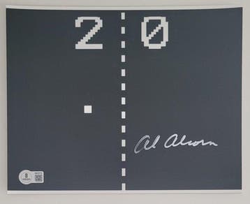 Atari - Rare Autograph From Allan Alcorn Creator of Pong, Nieuw