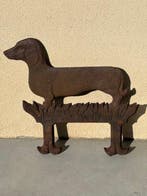 Decoratief ornament - Frankrijk - Teckel schoenenschraper