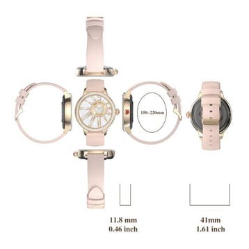 Diamant Smartwatch - Gezondheid Monitor Sport Tracker, Verzenden