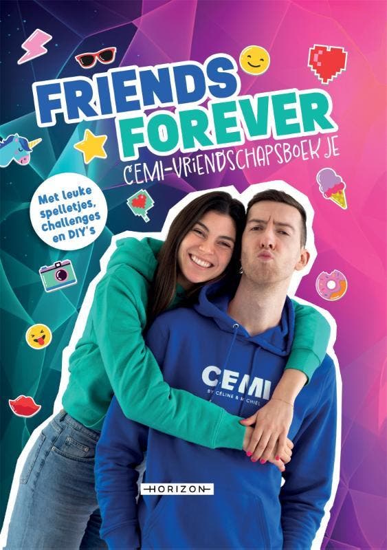 Friends forever – CEMI vriendschapsboekje / CEMI Céline Dept, Boeken, Kinderboeken | Jeugd | 10 tot 12 jaar, Zo goed als nieuw