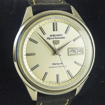 Seiko - Sportmatic Deluxe 25 Jewels - Zonder minimumprijs -