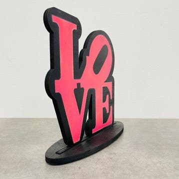 AIIROH - Wood Sculpture - First Love, Antiek en Kunst