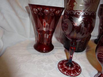 Bekerglas (6) - Glas - beker trofee vaas