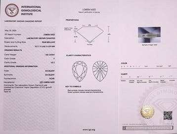Zonder minimumprijs - Ring - 14 karaat Geel goud - 2.60ct.