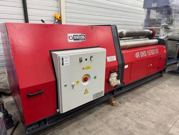 OSTAS hydraulische 4 rollen plaatwals platenwals rollenwals