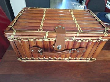 (Picknick) Oldtimer koffer - Valise