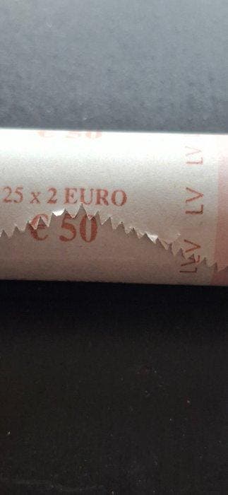 Litouwen. 2 Euro 2020 Latgales Keramika (25 coins) in roll, Postzegels en Munten, Munten | Europa | Niet-Euromunten