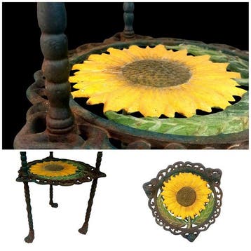 Étagère - Fer - Jardinière - 65 cm
