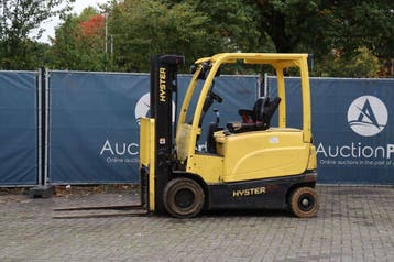 Veiling: Heftruck Hyster J2.5XN Elektrisch 2360kg 4.95m 2017, Ophalen