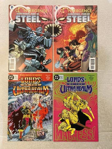 Five Complete DC comics Miniseries 25 comics from 1986 to, Livres