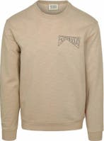 Scotch and Soda Sweater Logo Beige maat Maat 52/54 (L) Heren, Vêtements | Hommes, Verzenden