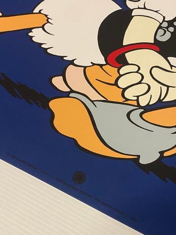 Donald Duck Walt Disney / Donald & Daisy Duck – Sérigraphie