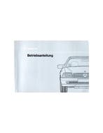 1989 MERCEDES BENZ SL KLASSE INSTRUCTIEBOEKJE DUITS, Ophalen of Verzenden