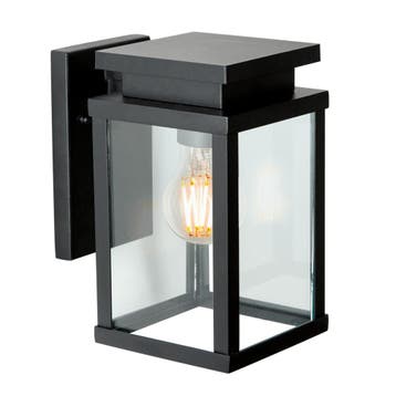 Buitenlamp Jersey Zwart Buitenverlichting, Verzenden, Wandlamp, 50 tot 250 watt, Led