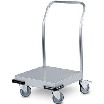 Platformwagen | RVS | Max. 120kg | Wielen (Geremd) +, Zakelijke goederen, Verzenden, Nieuw in verpakking