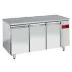 Bakkerij Koelwerkbank | 550L | 3 Deuren (EN600x400) | Voor, Verzenden, Nieuw in verpakking