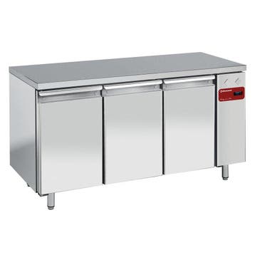 Bakkerij Koelwerkbank | 550L | 3 Deuren (EN600x400) | Voor, Verzenden