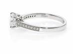 Zonder minimumprijs - Ring Platina - 1.07ct. tw. Diamant, Nieuw