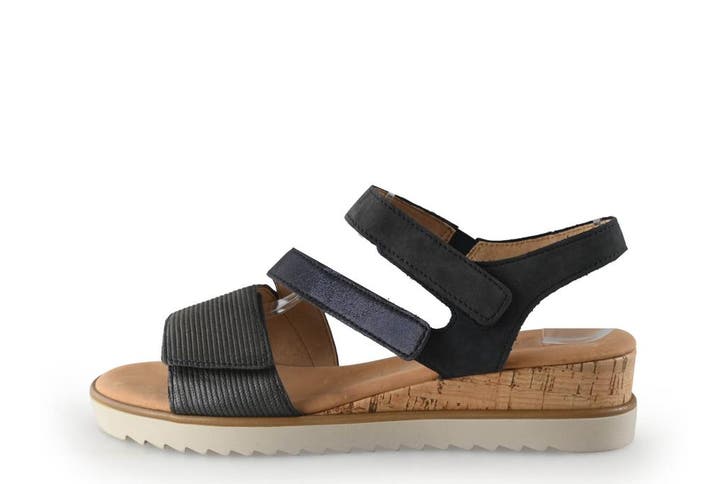 Gabor Sandalen in maat 38½ Blauw, Kleding | Dames, Schoenen, Blauw, Gedragen, Sandalen of Muiltjes, Verzenden